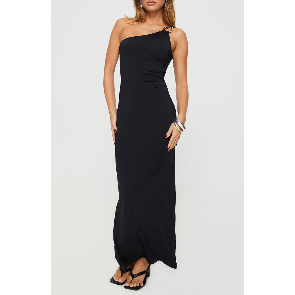 Princess Polly Tomba Link Strap One-shoulder Maxi Dress