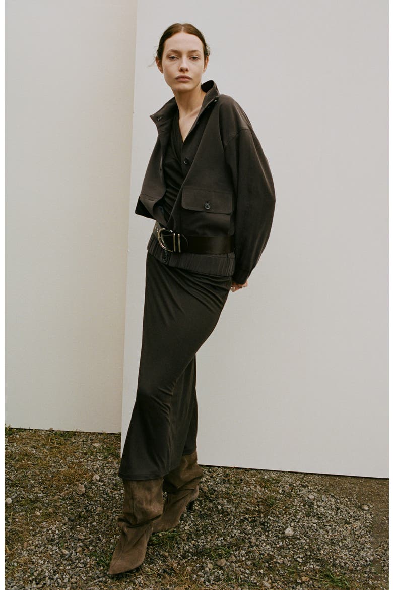 Oversize Jacket, Alternate, color, CHOCOLATE