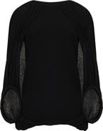 Leem Double-Hoop Knitted Top