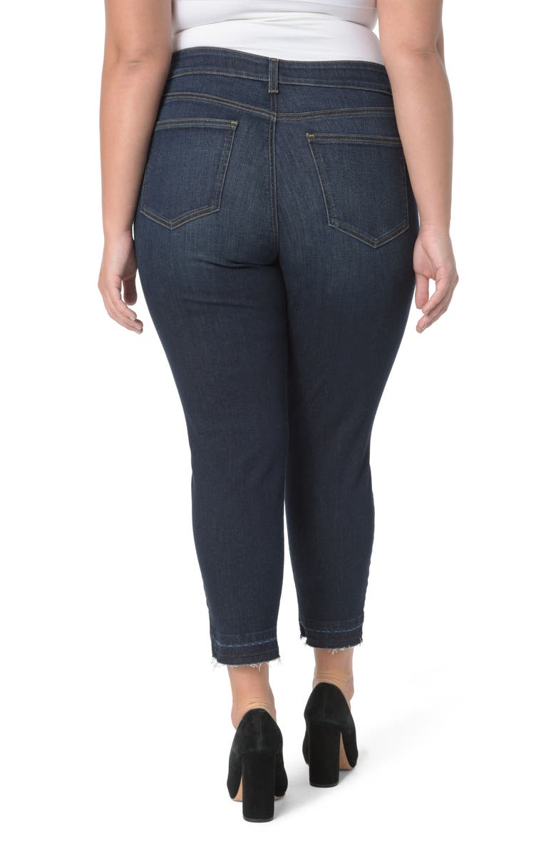 NYDJ Alina Release Hem Ankle Jeans, Alternate, color,