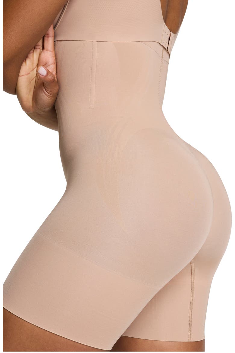 SPANXsculpt™ GoFigure High Waist Shaper Shorts, Alternate, color, CHAI
