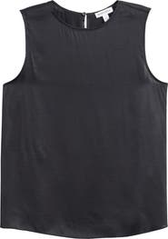 Nordstrom Satin Scoop Neck Tank