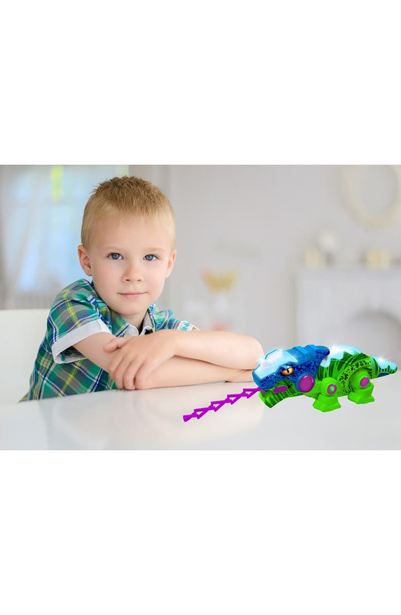 Kool Kreepers Rcrex Green & Blue Colorchanging Toy, 3+, Alternate, color, Multicolored