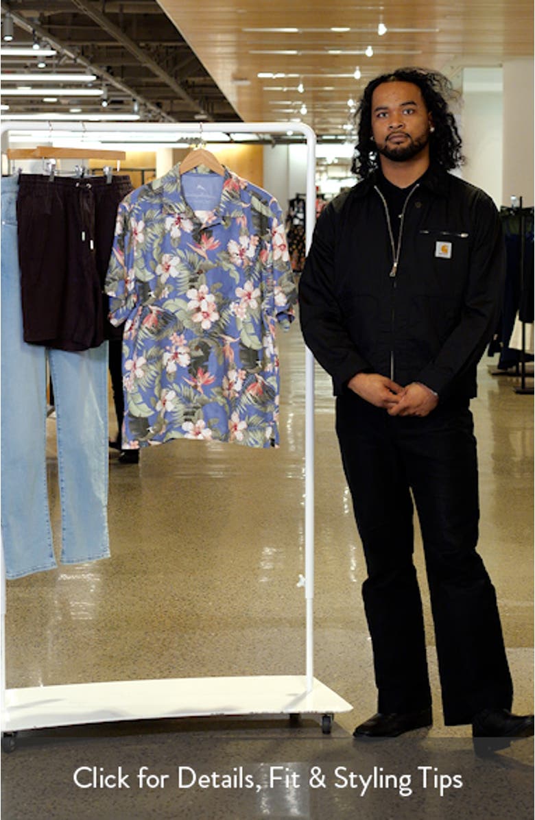 Flora Festival Silk Camp Shirt, sales video thumbnail