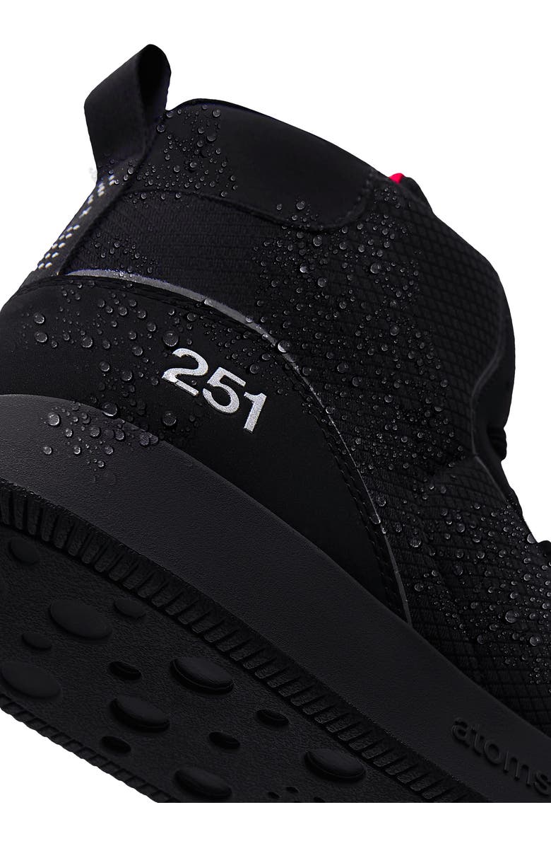 Atoms Model 251.1 Sneakers, Alternate, color, Matte Black