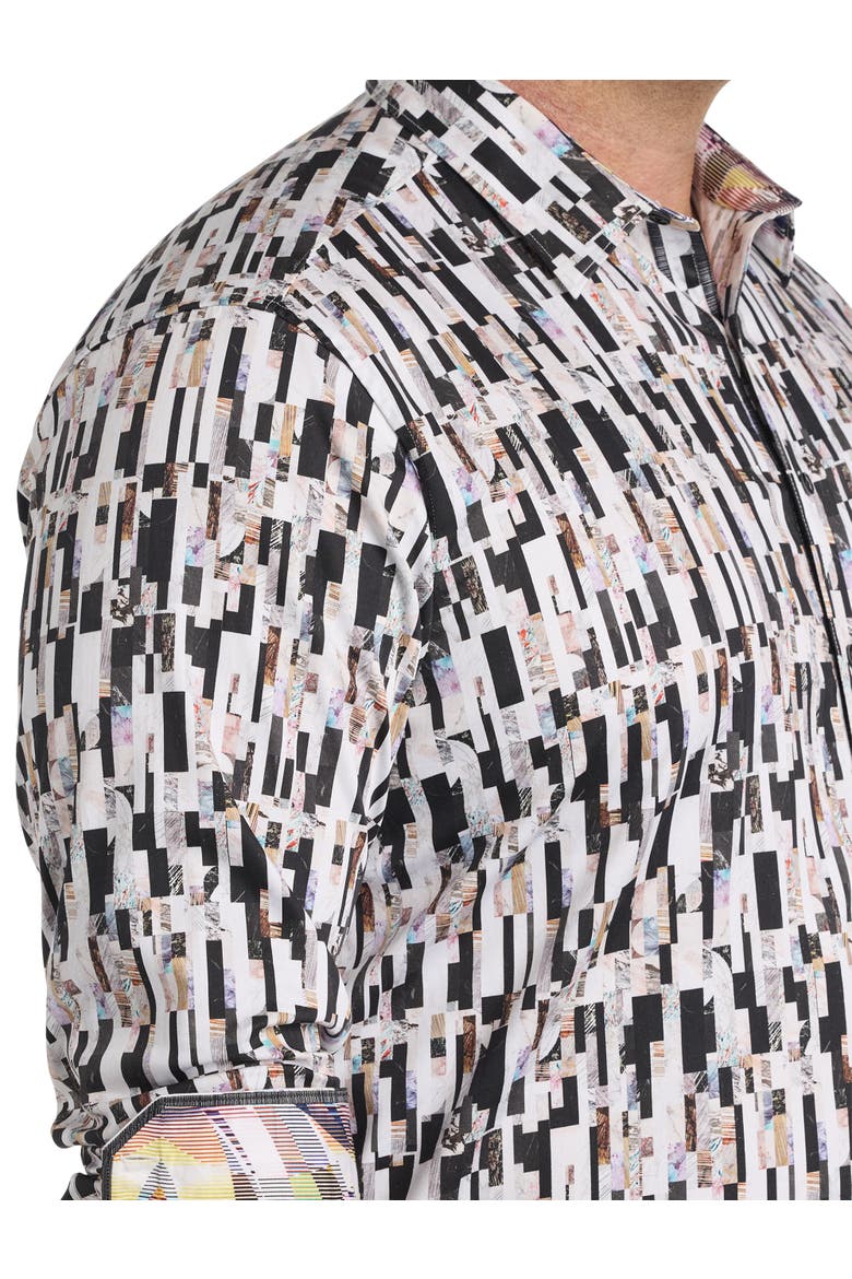 Big & Tall Pollard Sport Shirt, Alternate, color, MULTI