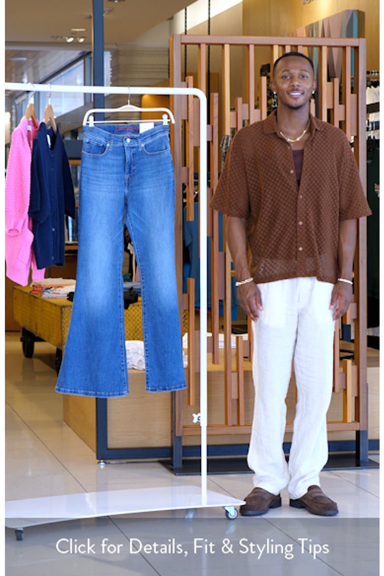 Stevie High Waist Flare Jeans video