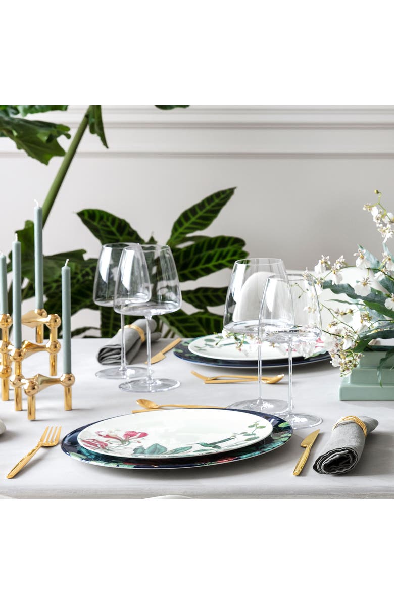 Villeroy & Boch Metro Chic Crystal Red Wine Glass Pair, Alternate, color, Clear