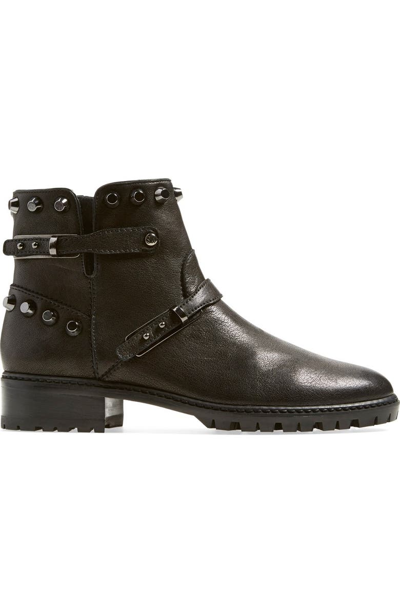 Stuart Weitzman 'Go West' Studded Bootie, Alternate, color,