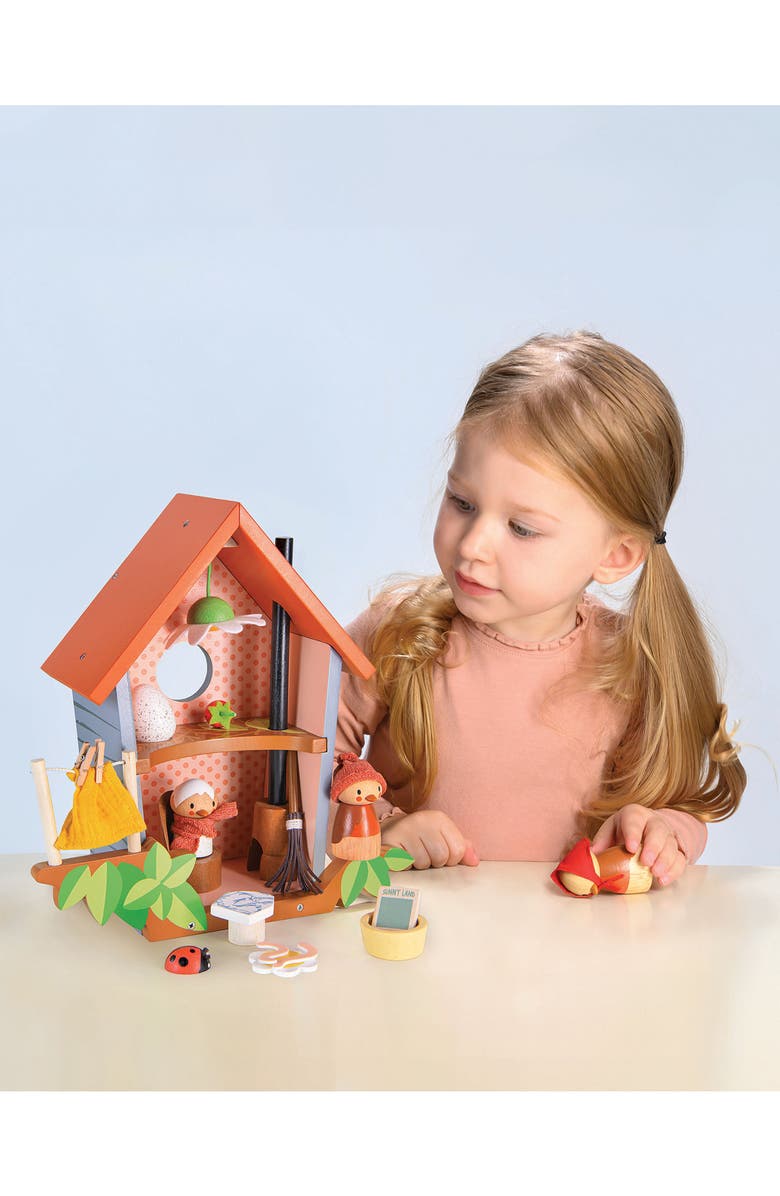 Tender Leaf Toys Robin's Nest Box Playset, Alternate, color, Blue Multi