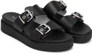 NeroGiardini Platform Wedge Slide Sandal