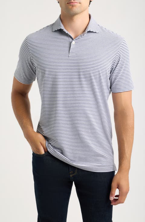 Crown Crafted Albatross Striped Polo
