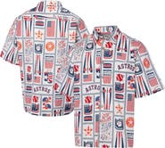 Reyn Spooner Men's Reyn Spooner White Houston Astros Americana Button-Up Shirt
