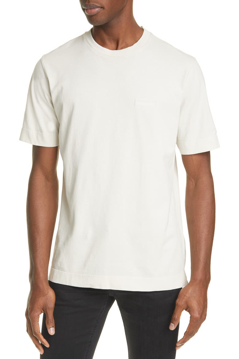 A Sphere Logo Graphic Tee, Main, color, BEIGE