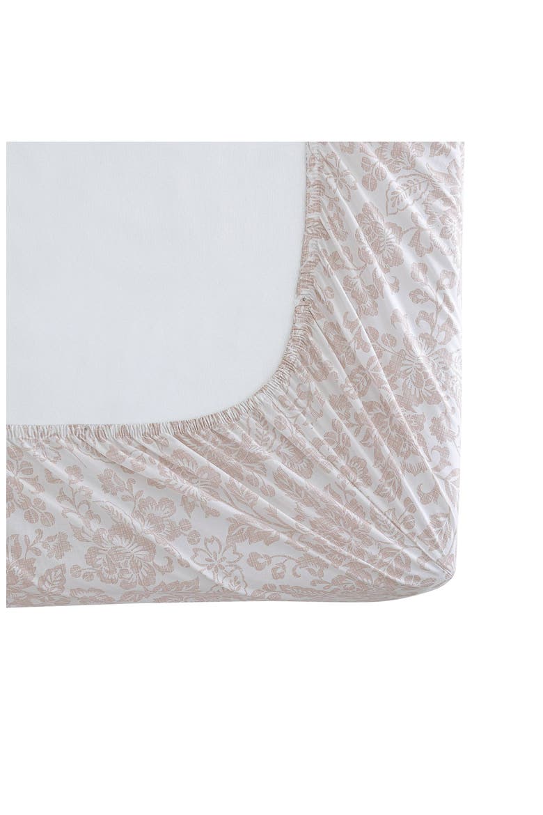 Mae 200 Thread Count Cotton Percale Sheet Set, Alternate, color, LT-PASTEL PINK