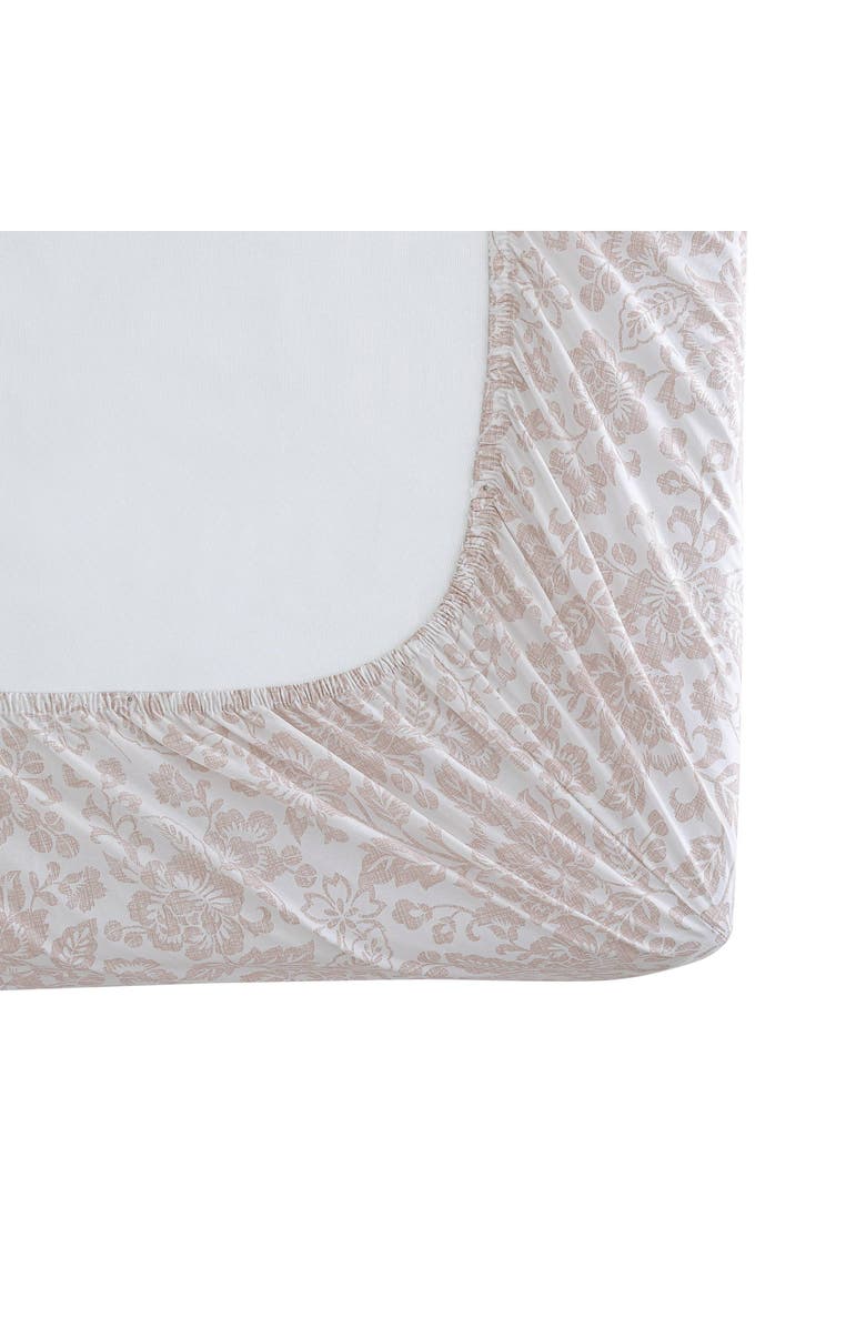 STONE COTTAGE Mae 200 Thread Count Cotton Percale Sheet Set, Alternate, color, Lt-Pastel Pink