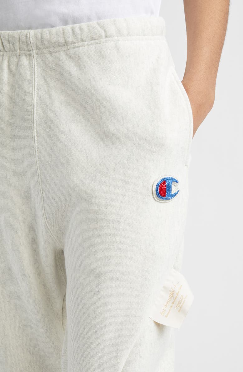 Undercover x Champion Reverse Weave<sup
®</sup
Fleece Joggers, Alternate, color, Oatmeal