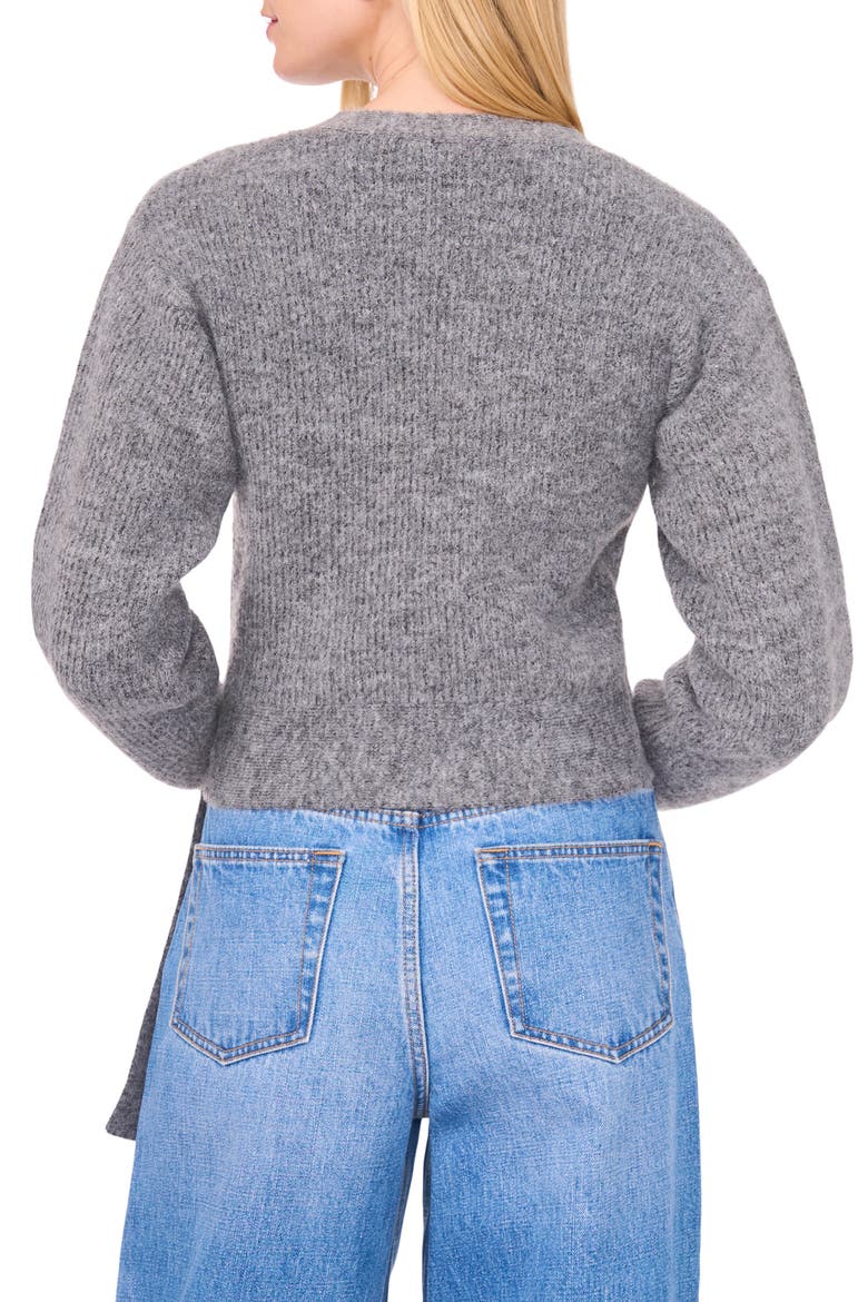 Wrap Sweater, Alternate, color, MEDIUM HEATHER GREY