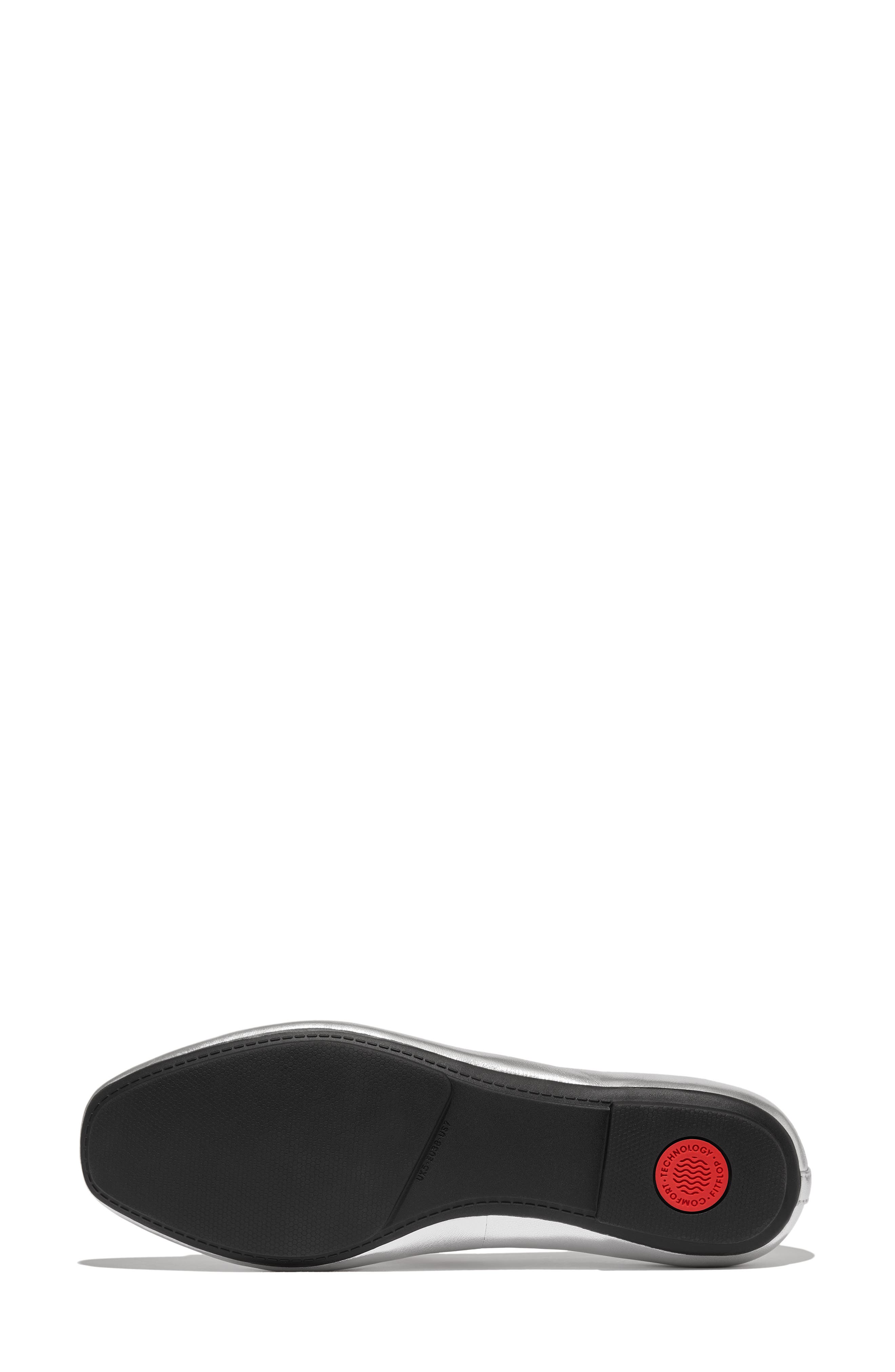 Delicato Ballet Flat, Alternate, color, SILVER