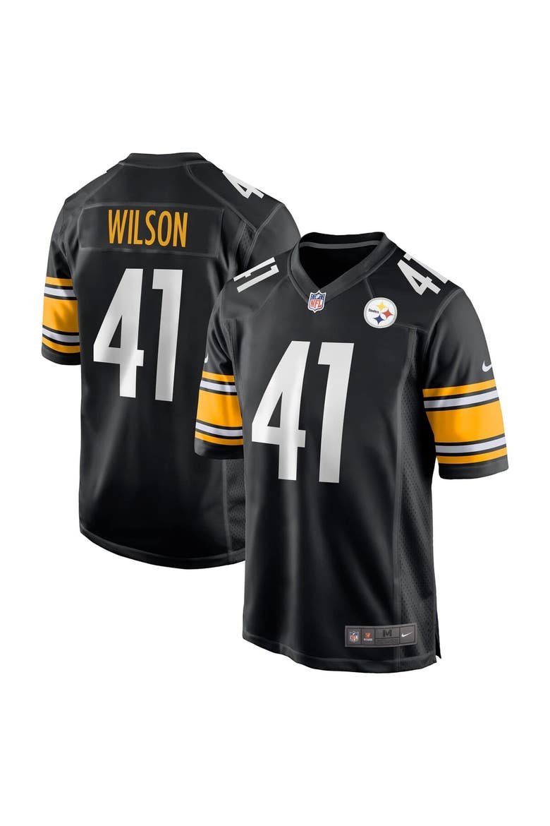 Men's Nike Payton Wilson Black Pittsburgh Steelers  Game Jersey, Main, color, Black