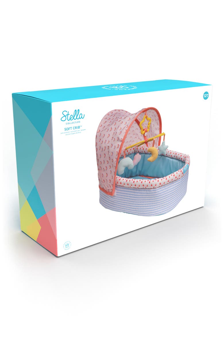 Stella Collection Soft Toy Crib, Alternate, color, MULTI