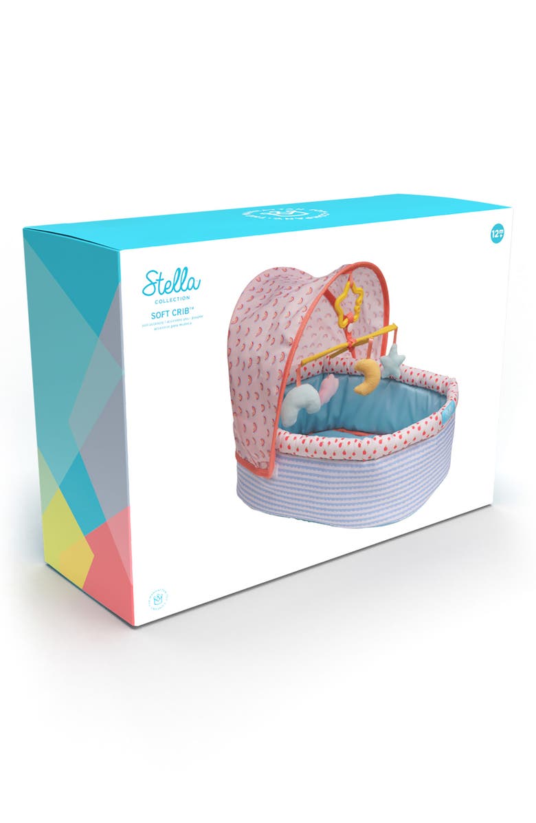 Manhattan Toy Stella Collection Soft Toy Crib, Alternate, color, Multi