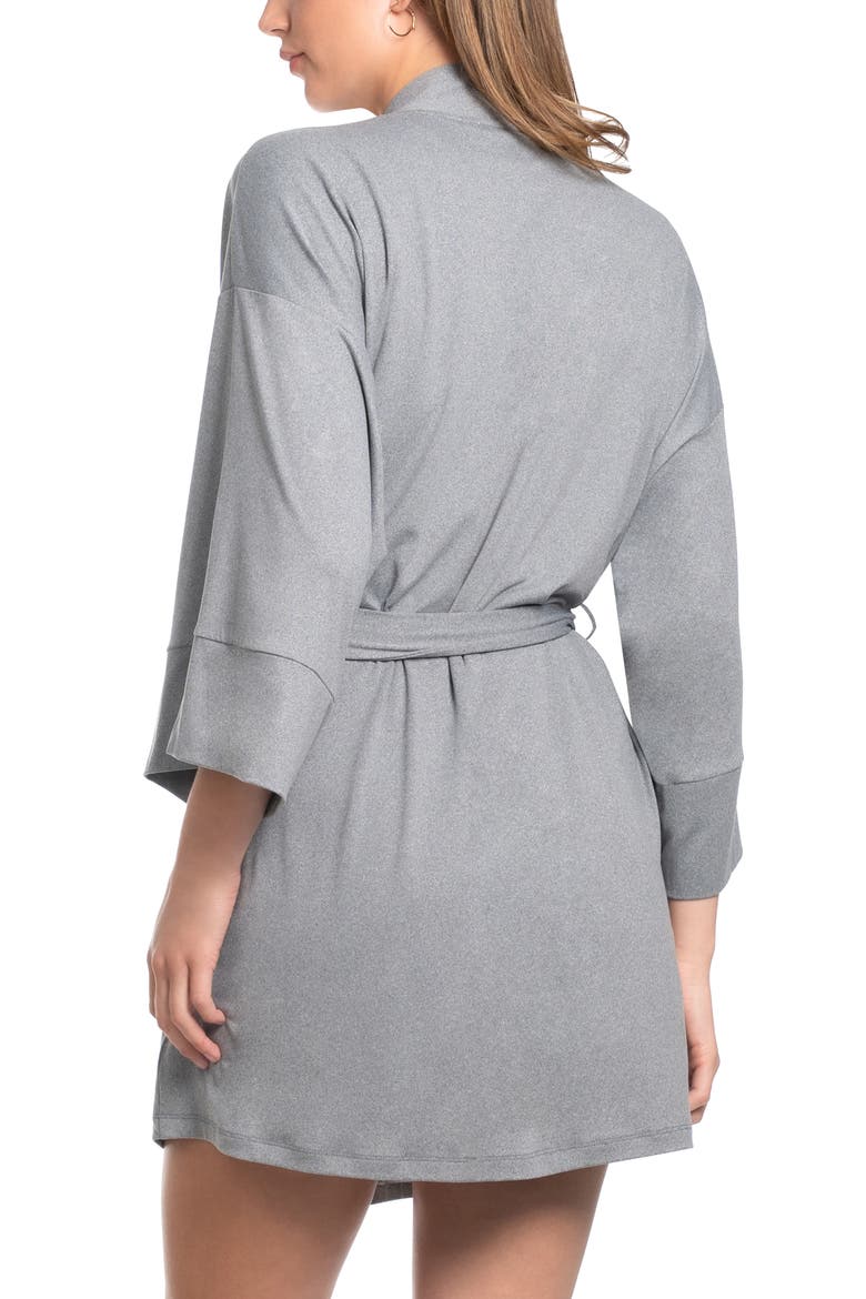 Short Robe, Alternate, color, HEATHER GRAY