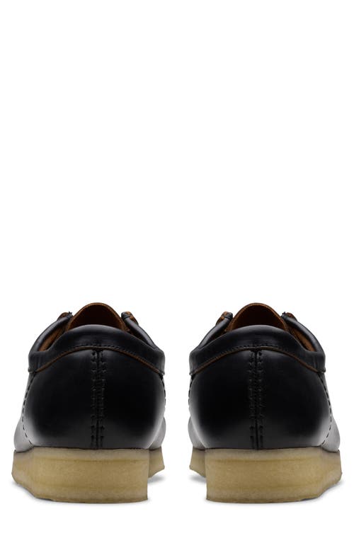 Clarksr Clarks(r) Wallabee Chukka Boot In Black Smooth Leather