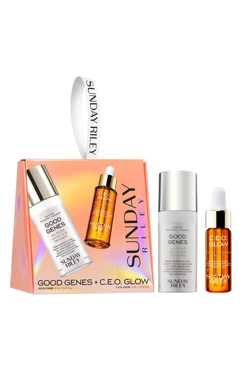 Good Genes All-In-One Lactic Acid Treatment + C.E.O. Glow Oil Ornament $40 Value