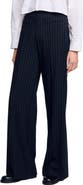 SANDRO Chalk-striped trousers