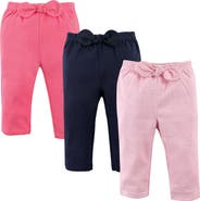 Hudson Baby Soft Cotton Knotted Bow Pants