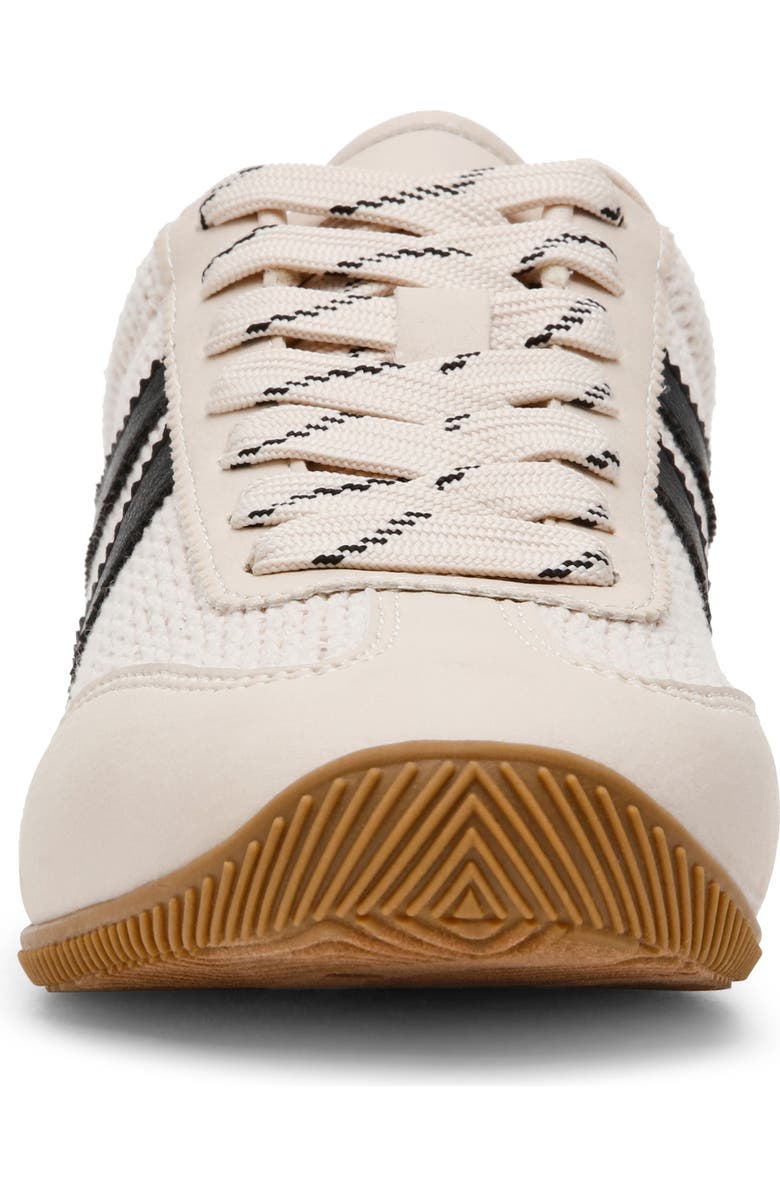 DV by Dolce Vita Goalie Sneaker, Alternate, color, Black White Woven