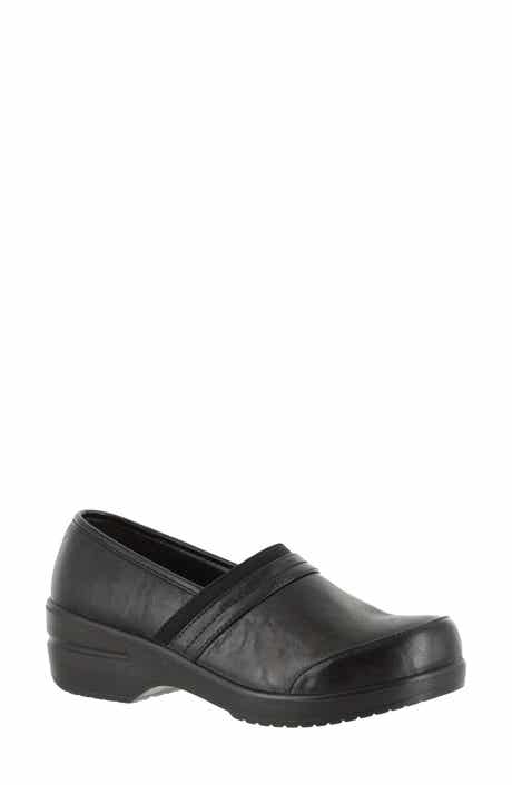 EASY STREET Origin Embossed Comfort Slip-On Clog - Multiple Widths Available