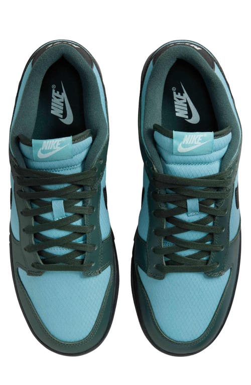 Nike Dunk Low Retro Se Vintage Green Denim Turquoise Anthracite Black In Green