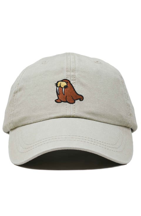 Walrus Embroidered Outdoor Cap