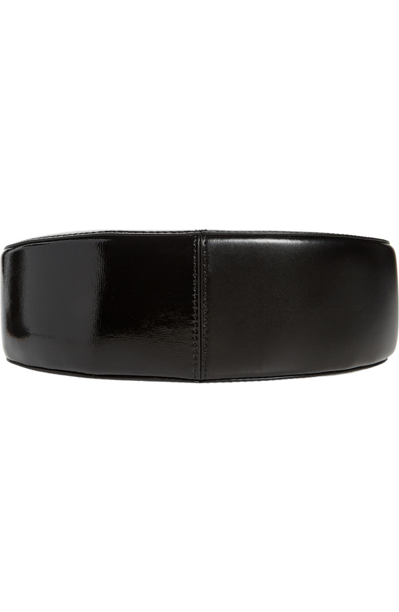 STAUD Mini Moon Split Leather Bag, Alternate, color,