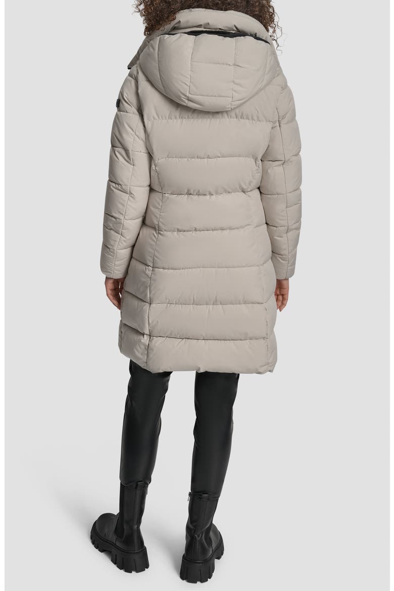 Bib Front Quilted Puffer Coat, Alternate, color, VAPOR
