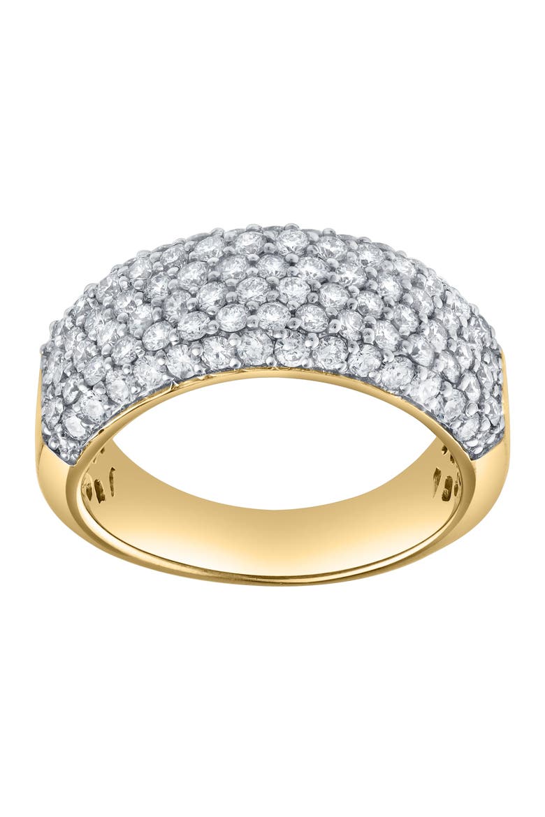 Eminence 1.60 Ct Natural Diamond 10K Gold Ring, Main, color, 10K Yellow Gold