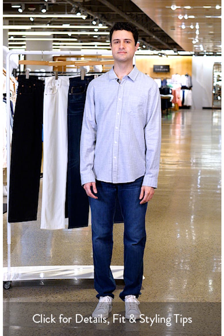 Wyatt Slub Cotton Button-Up Shirt video