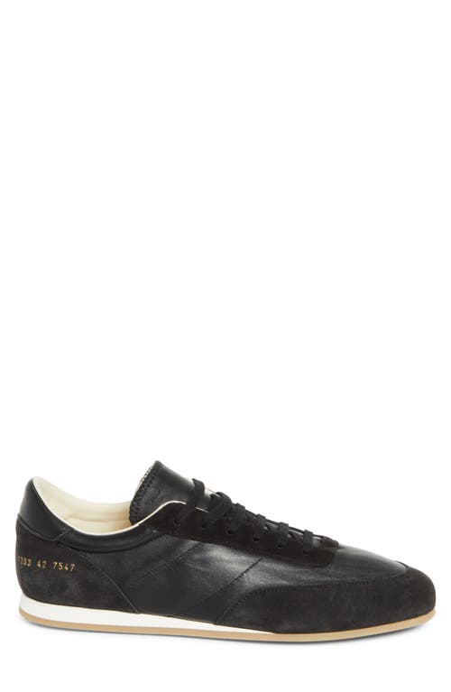 Common Projects Minimal Runner Sneaker In Black