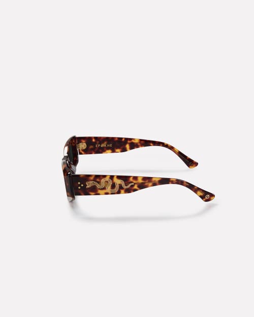 Epokhe Guilty Sunglasses In Brown