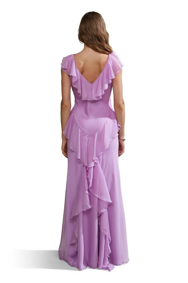 Estella Bias Gown, Alternate, color, Pink Dolphin