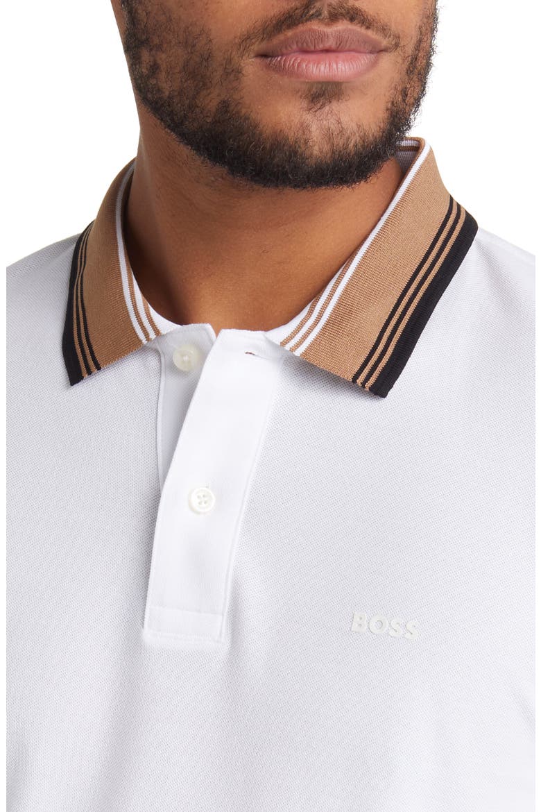 Phillipson Piqué Polo, Alternate, color, WHITE