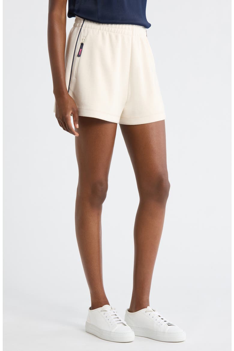 Double Knit Golf Shorts, Alternate, color, CHALK WHITE