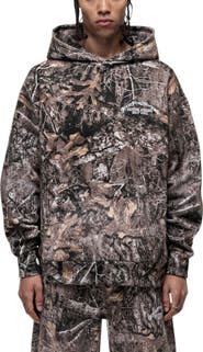 Good For Nothing Woodland Camo Print Hoodie