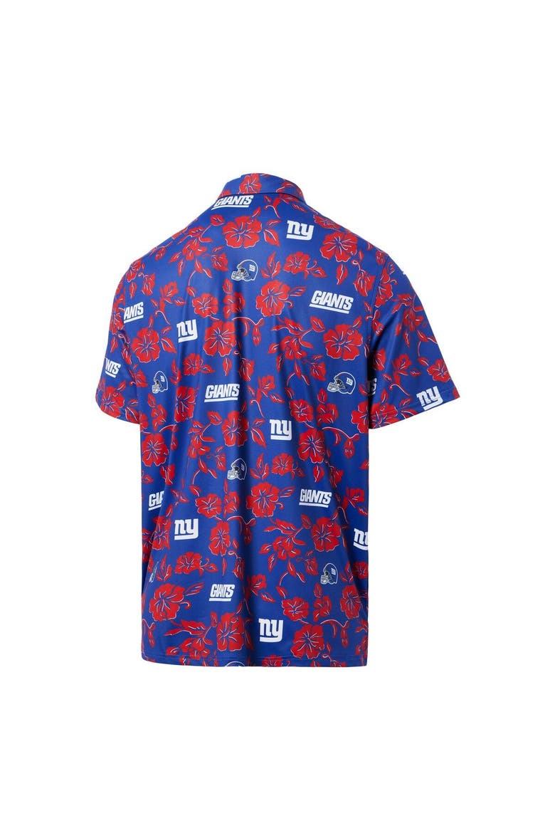 Men's Reyn Spooner Royal New York Giants Pua Performance Polo, Alternate, color, Royal