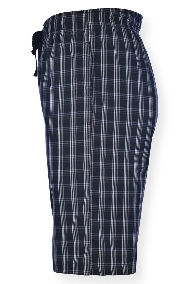 2-Pack Woven Sleep Shorts, Alternate, color, NAVY/ BLACK