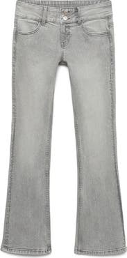 MANGO TEEN Low Rise Flare Jeans