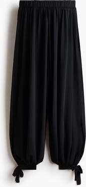 H&M Tie-detail Balloon Trousers