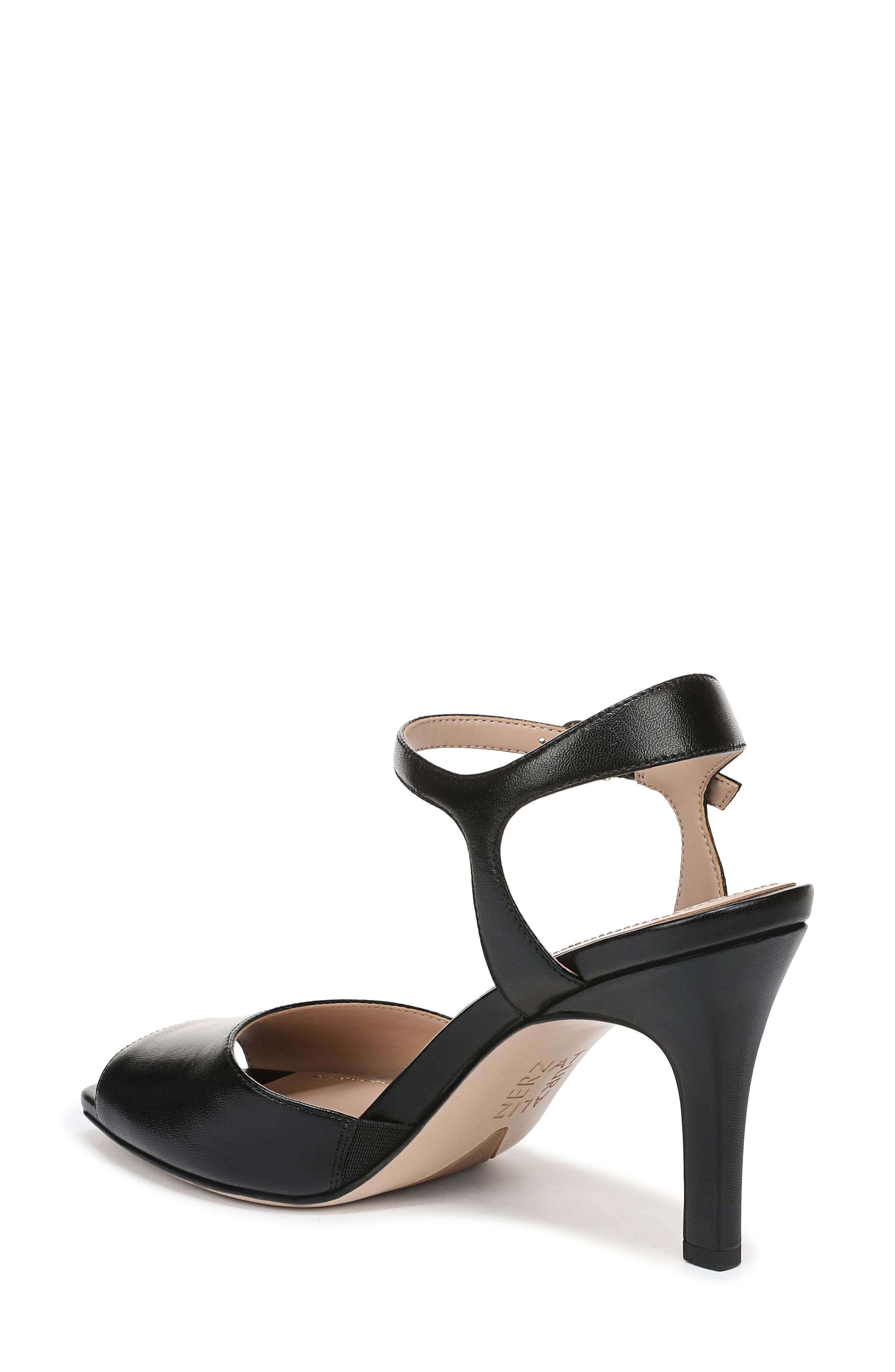 Autumn Ankle Strap Sandal, Alternate, color, BLACK LEATHER